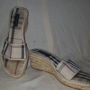 Burberry wedges